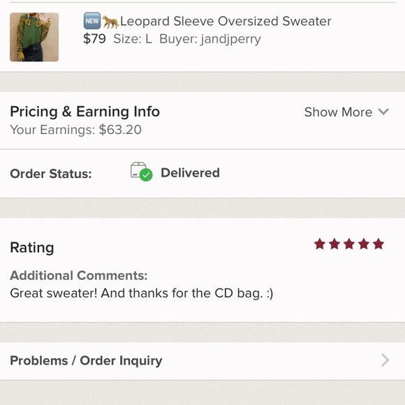 🆕🐆Leopard Sleeve Oversized Sweater - Picture 8 of 8